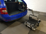 Wheelchair hoist