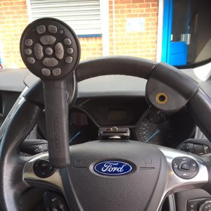 Radio steering remote