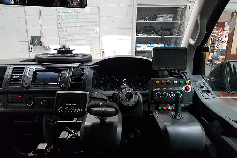 Drive from the Wheelchair from PB Conversion