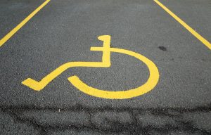 disability parking space